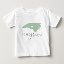North Carolina Home Grown | Redigerbart Färg-tills T Shirt