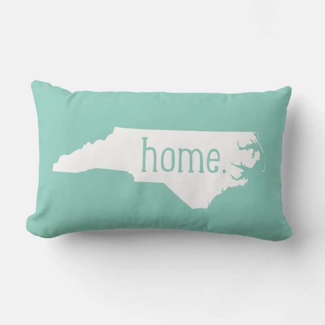 North Carolina Home State Dekorativ kudde (Framsida)
