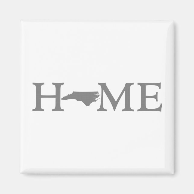 North Carolina Home State Ord Art Magnet (Framsidan)