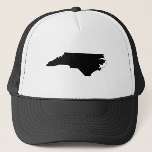 North Carolina i svart och vitt Keps