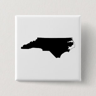 North Carolina i svart och vitt Knapp