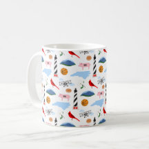 North Carolina Icons Coffee Mugg