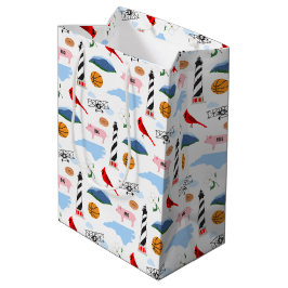 North Carolina Icons Gift Bag