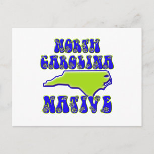 North Carolina inföding Vykort