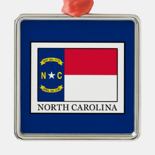 North Carolina Julgransprydnad Metall