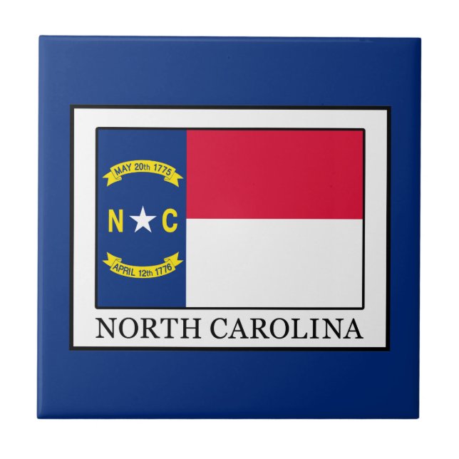 North Carolina Kakelplatta (Framsidan)