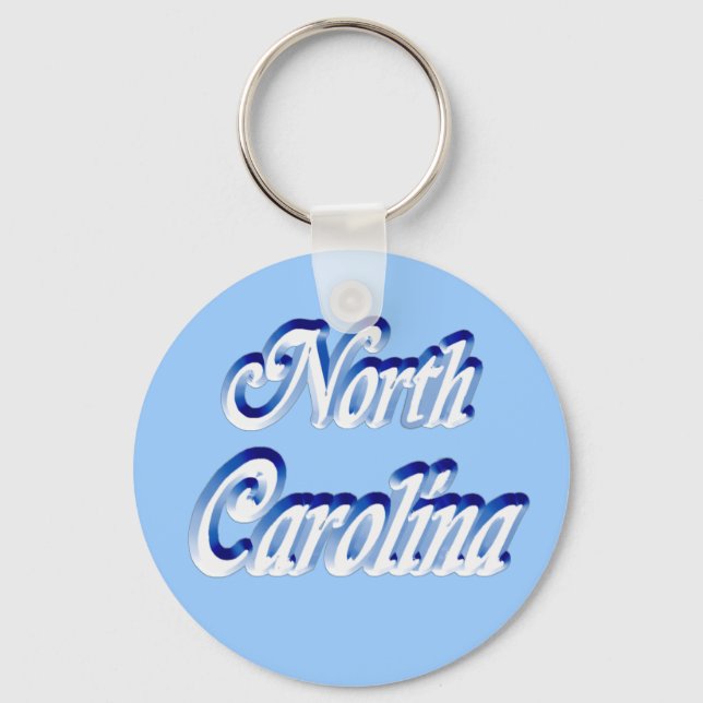NORTH CAROLINA-KEYCHAIN NYCKELRING (Framsida)