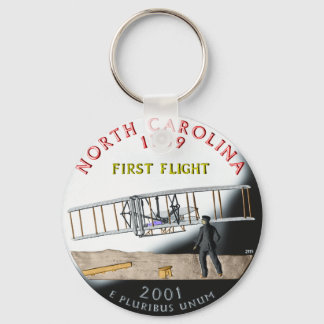 North Carolina Keychain Nyckelring