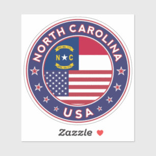 North Carolina Klistermärken