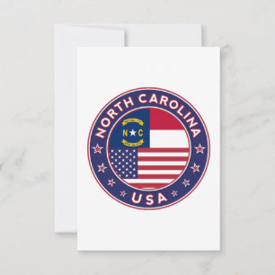 North Carolina Kort