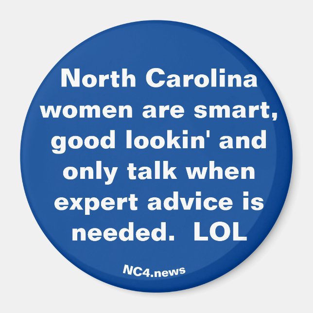North Carolina-kvinnor är magnet. Magnet (Framsidan)