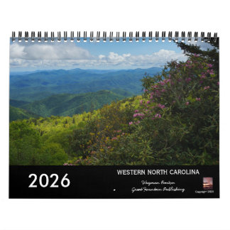 North Carolina Landskap 2026 Kalender