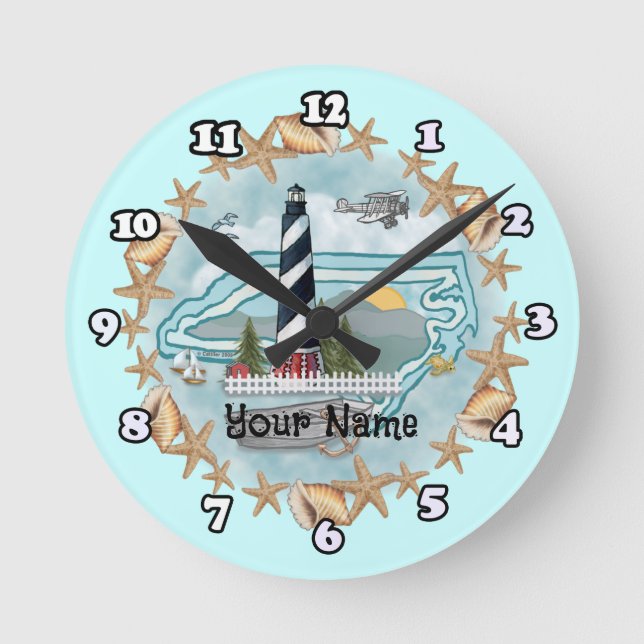 North Carolina Lighthouse klocka (Framsida)