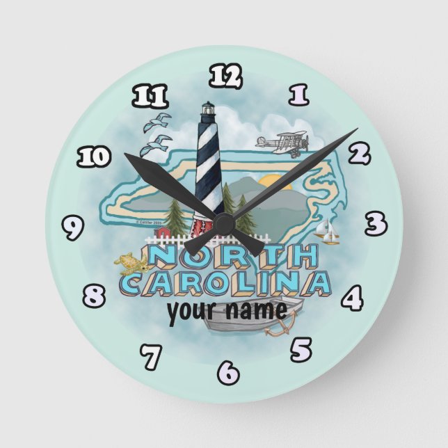 North Carolina Lighthouse klocka (Framsida)