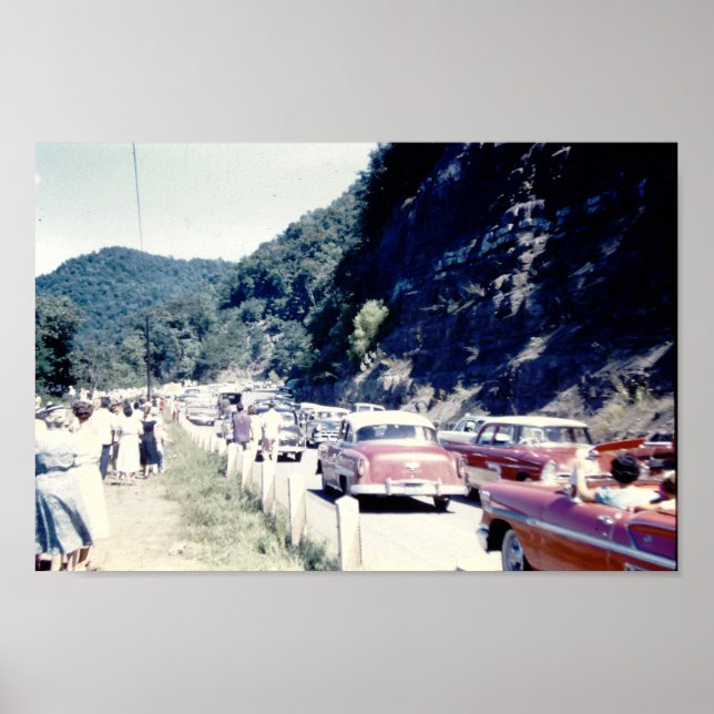 North Carolina Mountains Poster (Framsidan)