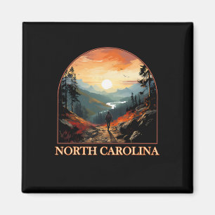 North Carolina Nc Vandring Berg Stat Stolt  Magnet