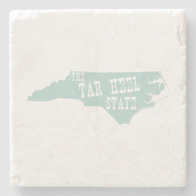 North Carolina Nickname tar Heel State Stenunderlägg (Framsidan)