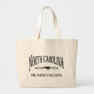 North Carolina - Nordstjärnans stat Jumbo Tygkasse