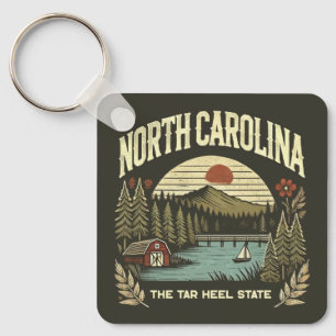 North Carolina Nyckelring
