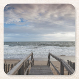 North Carolina, Outer Banks National Seashore 1 Underlägg Papper Kvadrat