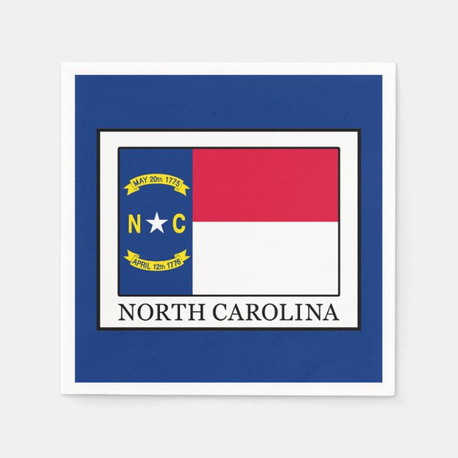 North Carolina Pappersservett (Framsidan)
