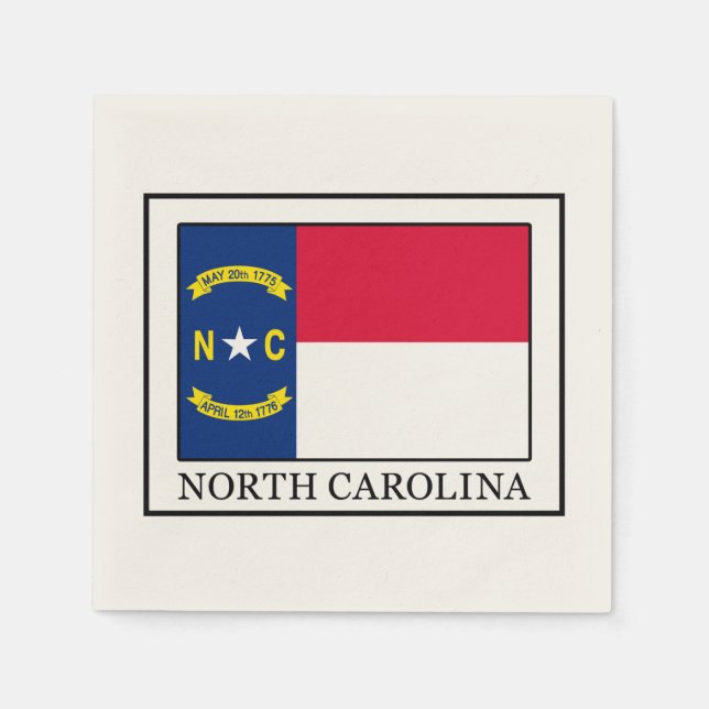 North Carolina Pappersservett (Framsidan)