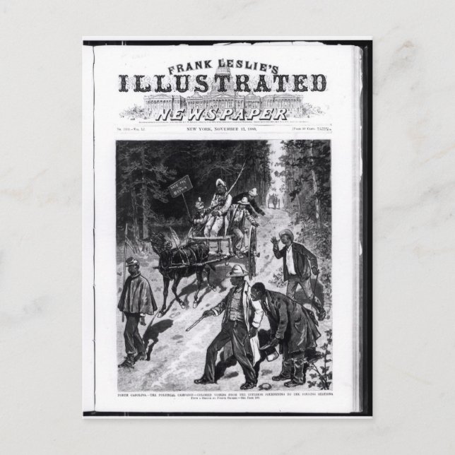 North Carolina, Politiska Kampanj Vykort (Framsida)