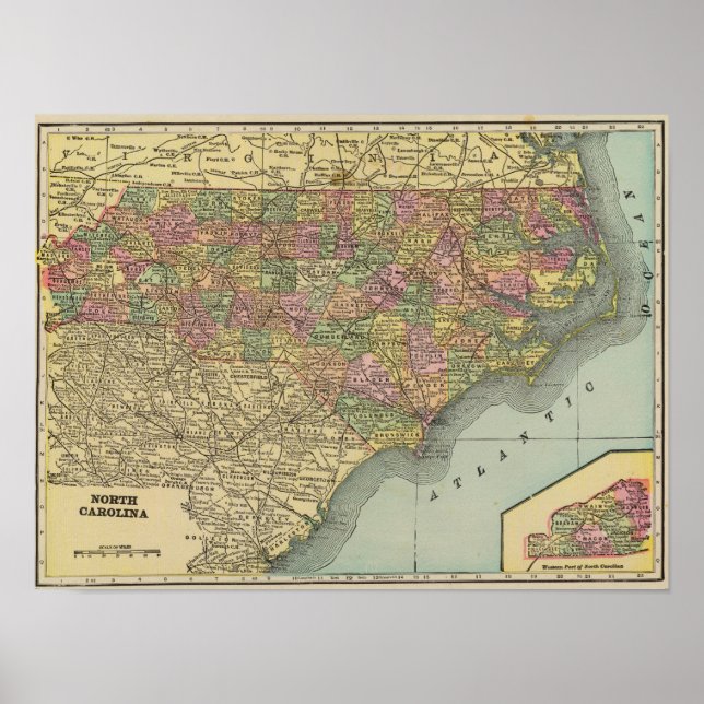North Carolina Poster (Framsidan)
