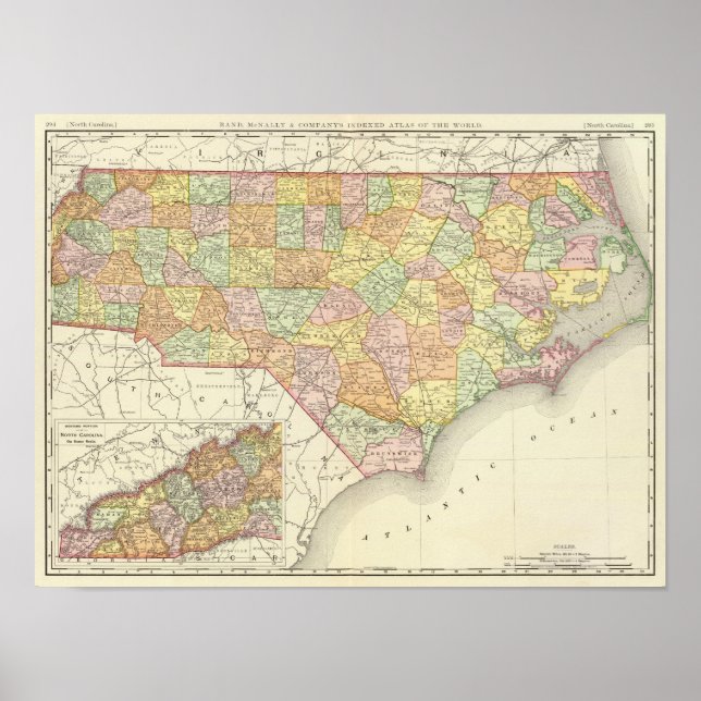 North Carolina Poster (Framsidan)