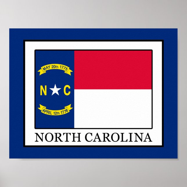 North Carolina Poster (Framsidan)