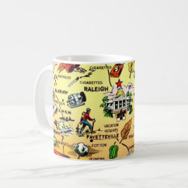 North Carolina - Raleigh Kartong Mugg