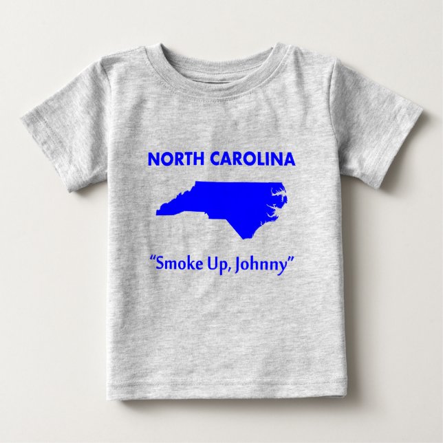 North Carolina - Rök Upp, Johnny! Tröja (Framsida)