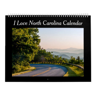 North Carolina scenisk kalender