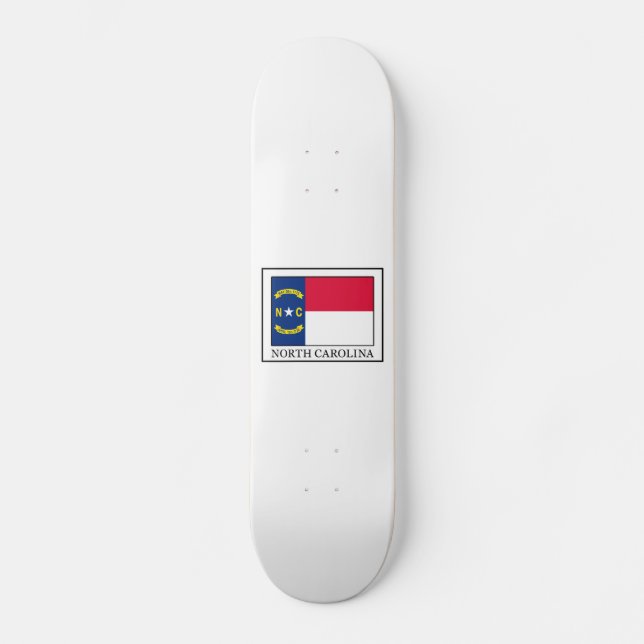 North Carolina Skateboard Bräda 21,5 Cm (Framsida)