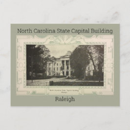 North Carolina State Capital Byggnad Postcard1908 Vykort