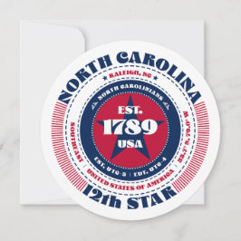 North Carolina State Circular Typography - platta