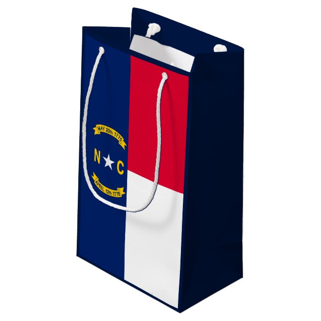 North Carolina Statlig flagga Design (Baksidan Vinklad)
