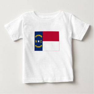 North Carolina Statlig flagga T Shirt