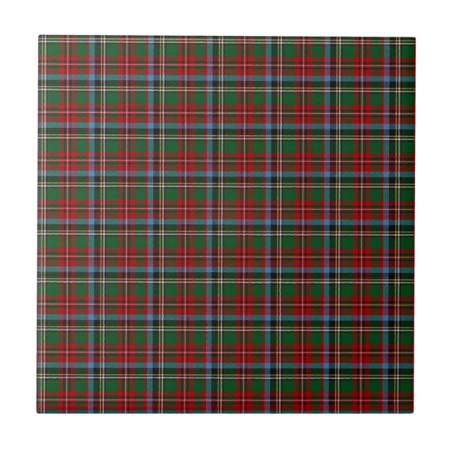 North Carolina statlig Tartan Kakelplatta (Framsidan)