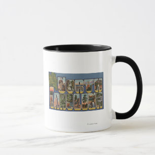 North Carolina (statligt kapital/blomma) Mugg