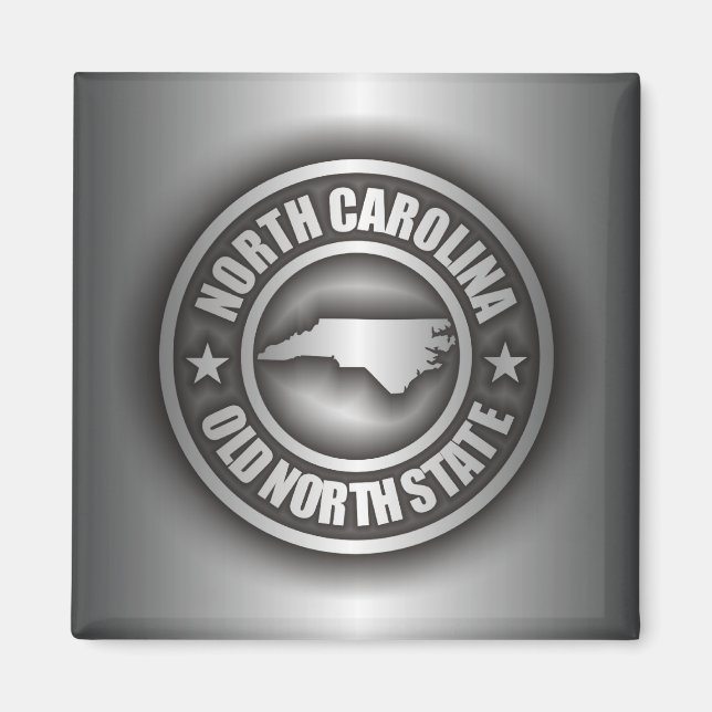 "North Carolina Steel" Magnet (Framsidan)