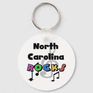 North Carolina stenar Nyckelring