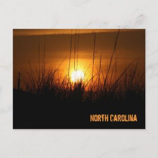 North Carolina Sunset Vykort
