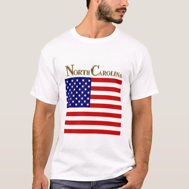 NORTH CAROLINA T SHIRT (Framsida)