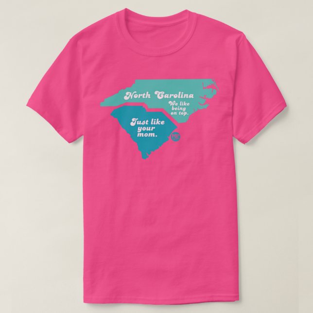 NORTH CAROLINA T SHIRT (Design framsida)