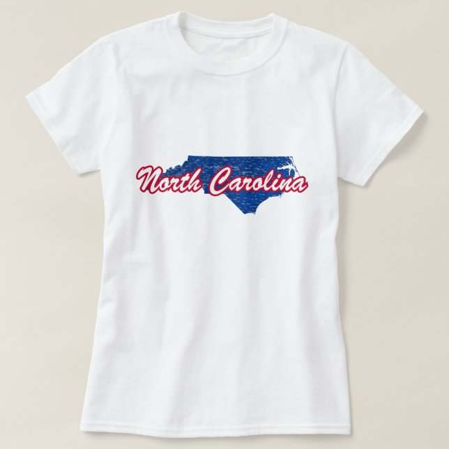 North Carolina T Shirt (Design framsida)