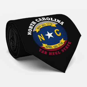 NORTH CAROLINA TAR HEEL STATLIG FLAGGA SLIPS