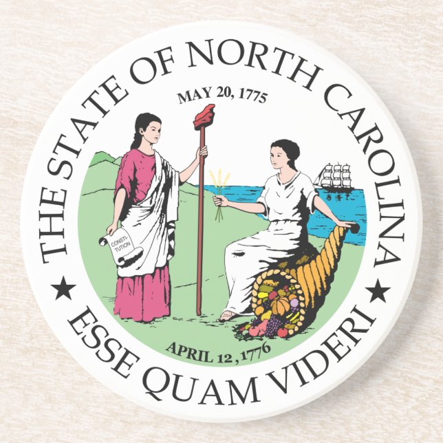 North Carolina-tecken Underlägg (Framsidan)
