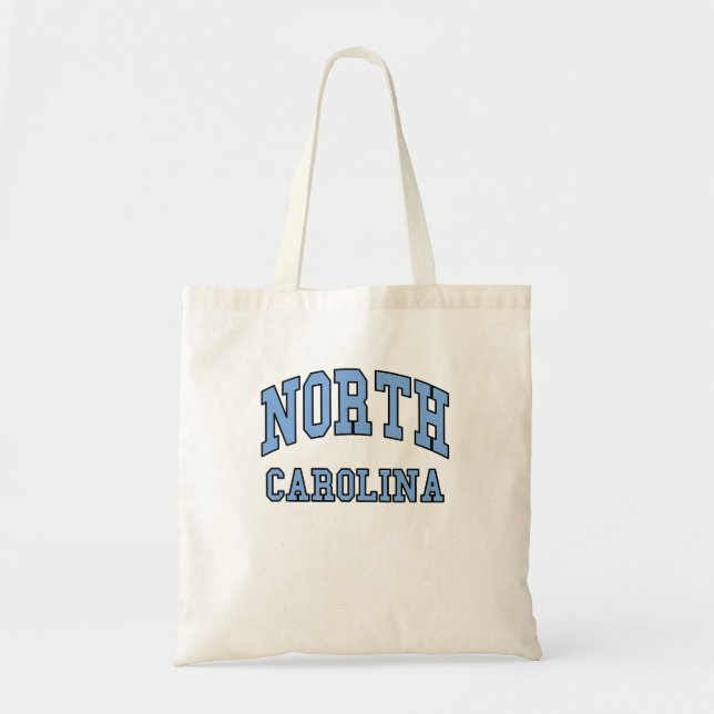 North Carolina - Throwback Design - State of NC - Tygkasse (Framsidan)