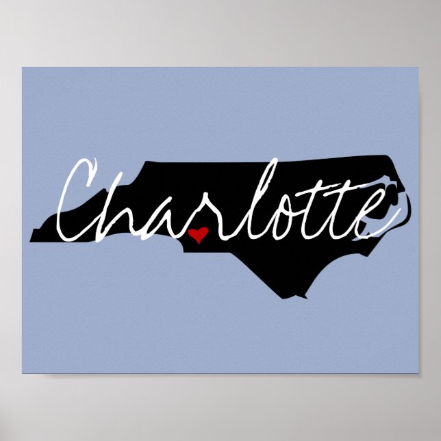 North Carolina Town Poster (Framsidan)